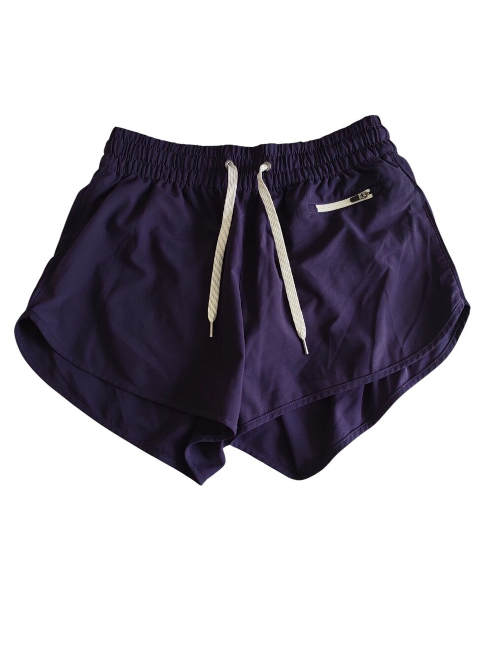 Vuori Small Clementine 4" Blue Running Shorts